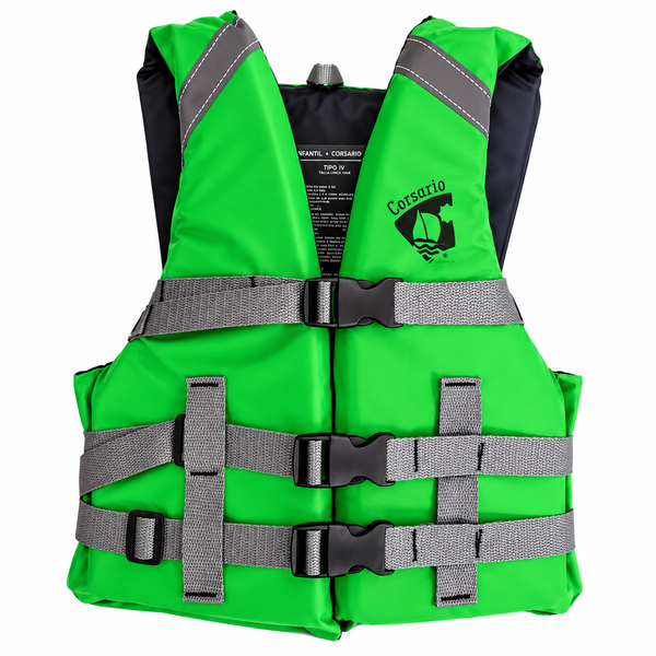 Chaleco Corsario Tipo IV 50 N · frontal